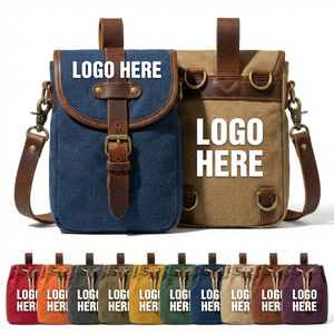 The Trail-Ready Waxed Canvas Forager's Tote & Drawstring Pouch Set